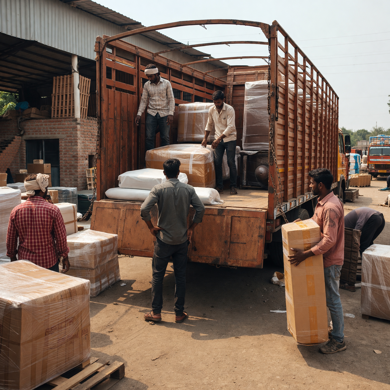 Open Truck Consignment Handling Services